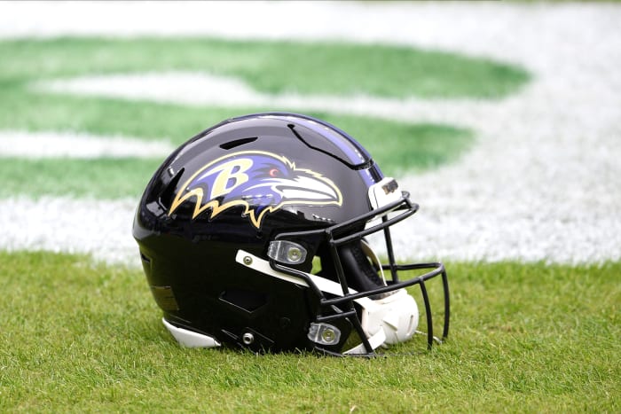ravens helmet